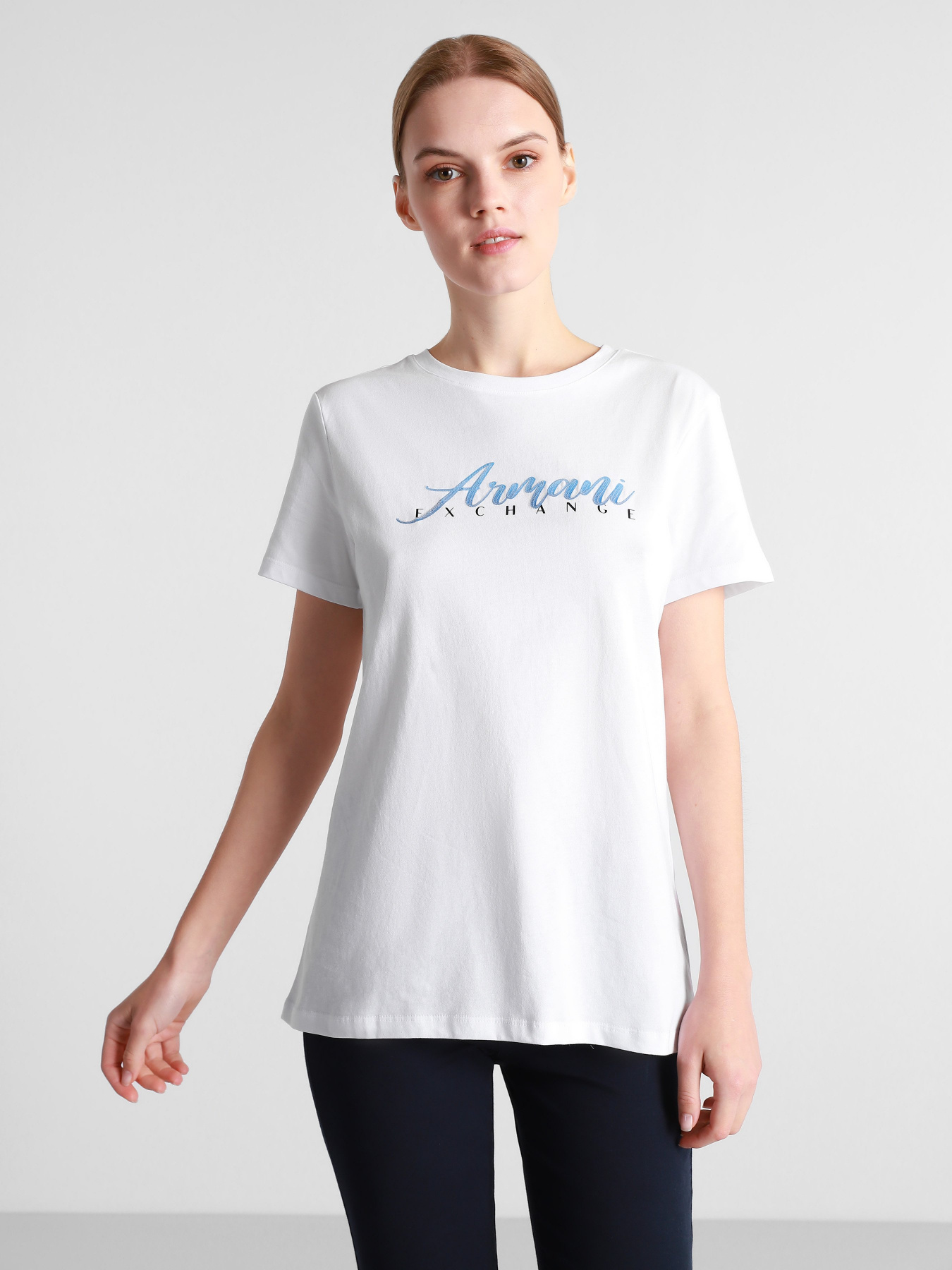 Футболка Armani Exchange модель 3KYTKQ-YJ5MZ-1000 Футболка Armani Exchange модель 3KYTKQ-YJ5MZ-1000 Фото