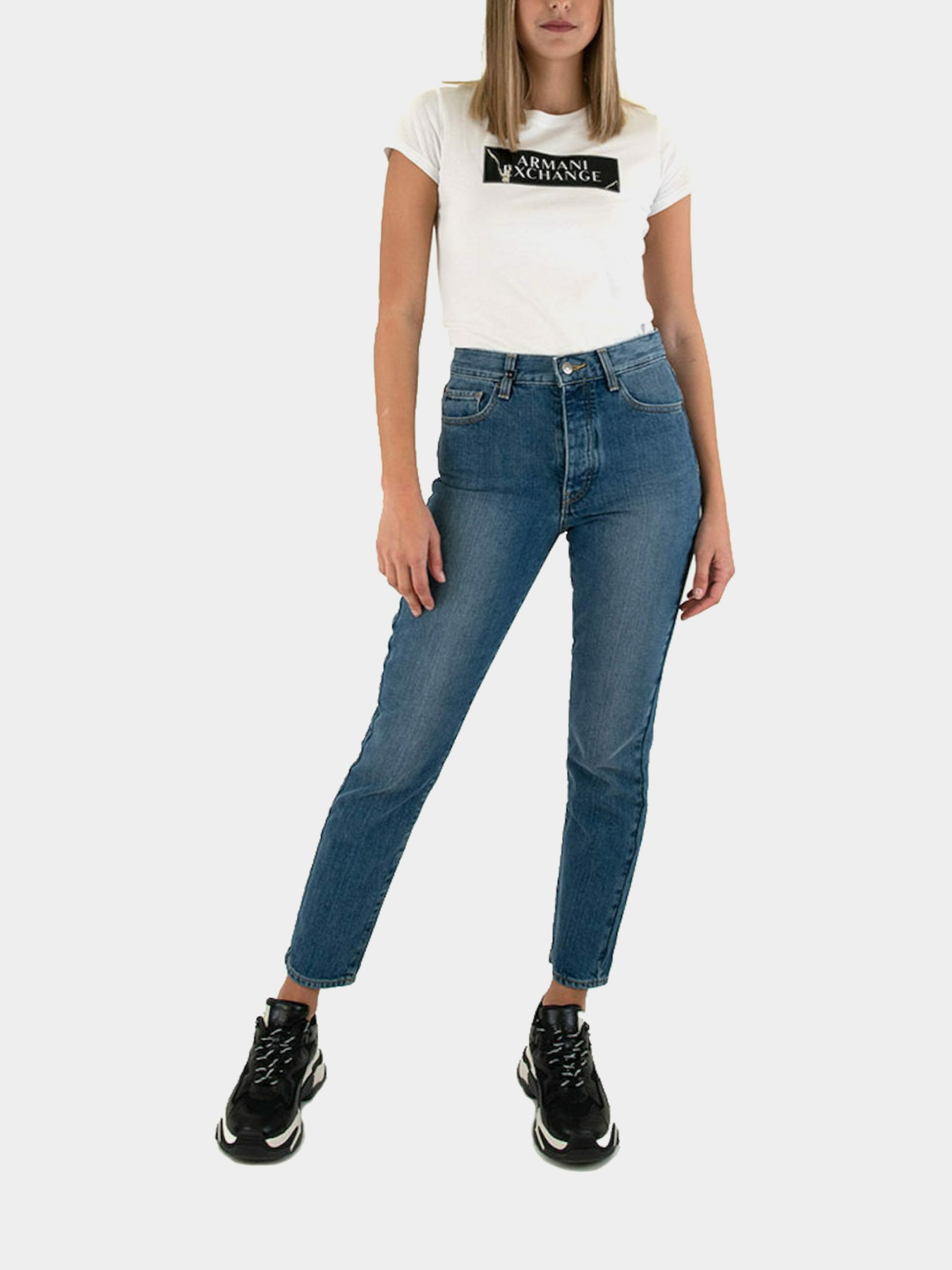 Зауженные джинсы Armani Exchange Carrot модель 6HYJ51-Y2QWZ-1500 Фото