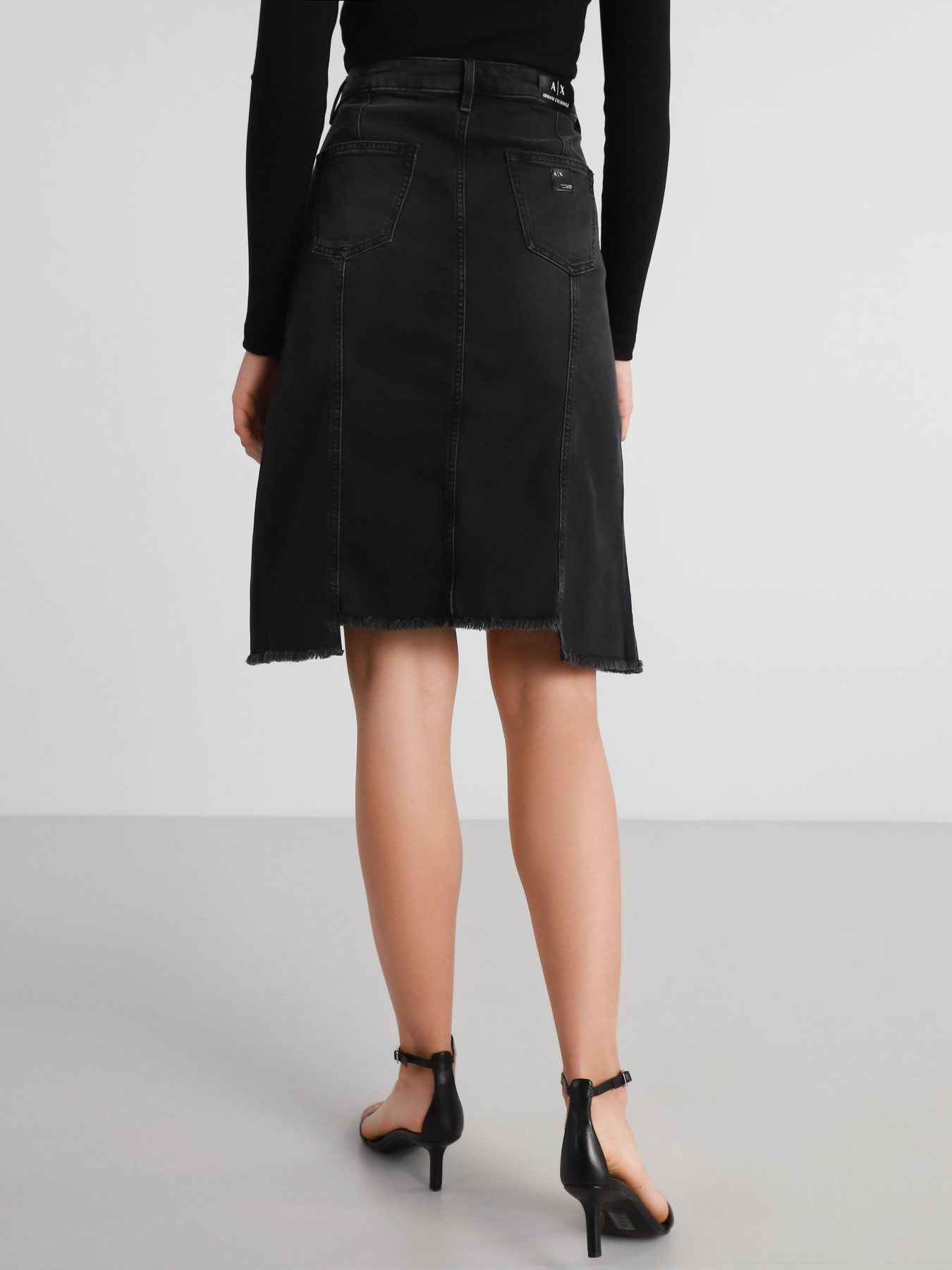 Джинсова спідниця Armani Exchange модель 6HYN07-Y2QBZ-0204 Фото