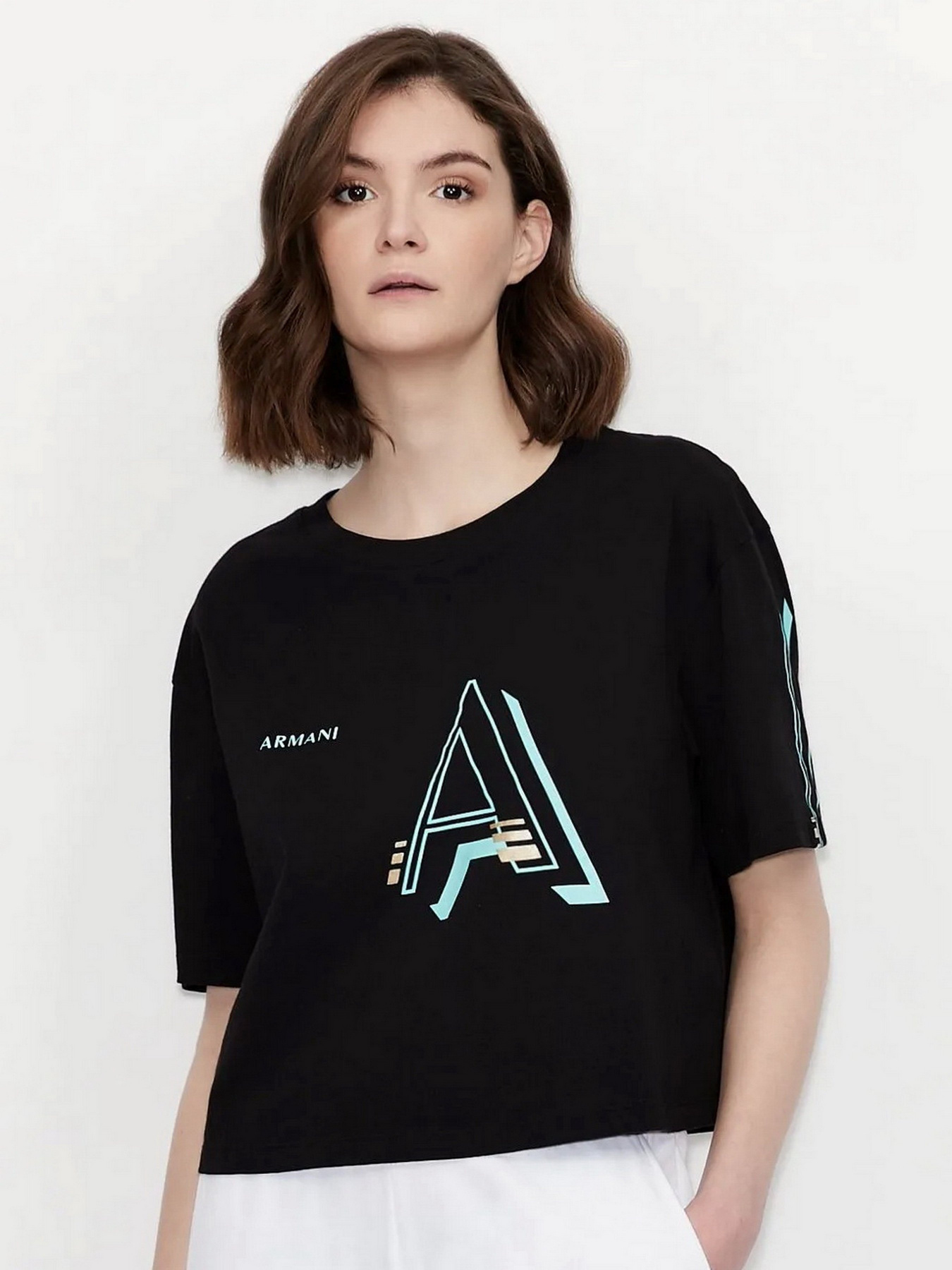 Футболка Armani Exchange модель 3KYTGY-YJ73Z-1200 Фото