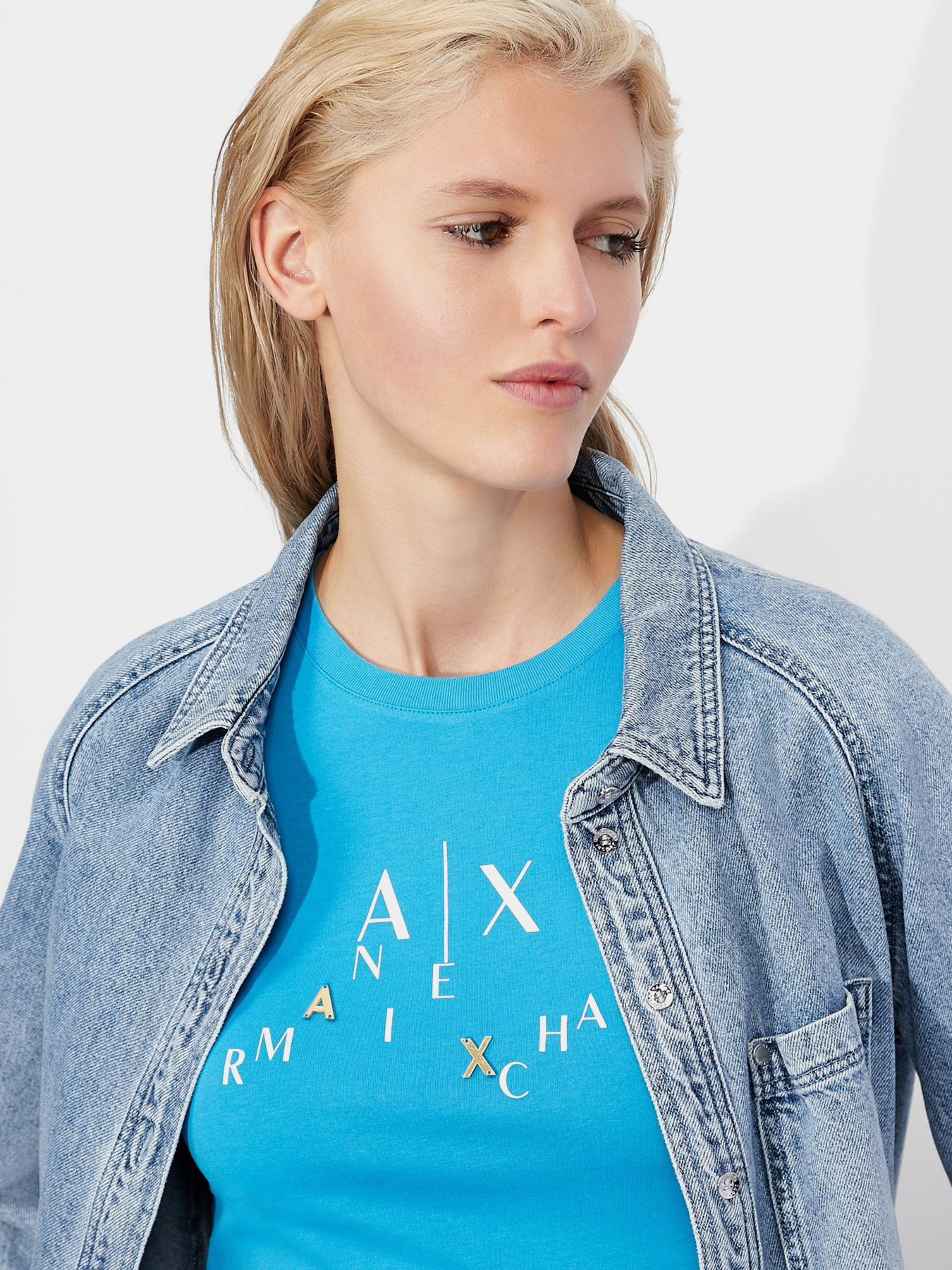 Футболка Armani Exchange модель 3KYTHH-YJ73Z-15AF Фото