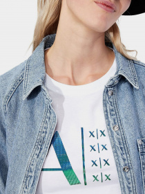 Футболка Armani Exchange модель 3KYTGS-YJ73Z-1000 Фото
