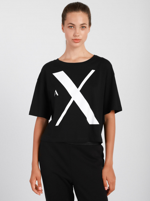 Футболка Armani Exchange модель 6KYTAF-YJ8QZ-1200 Фото