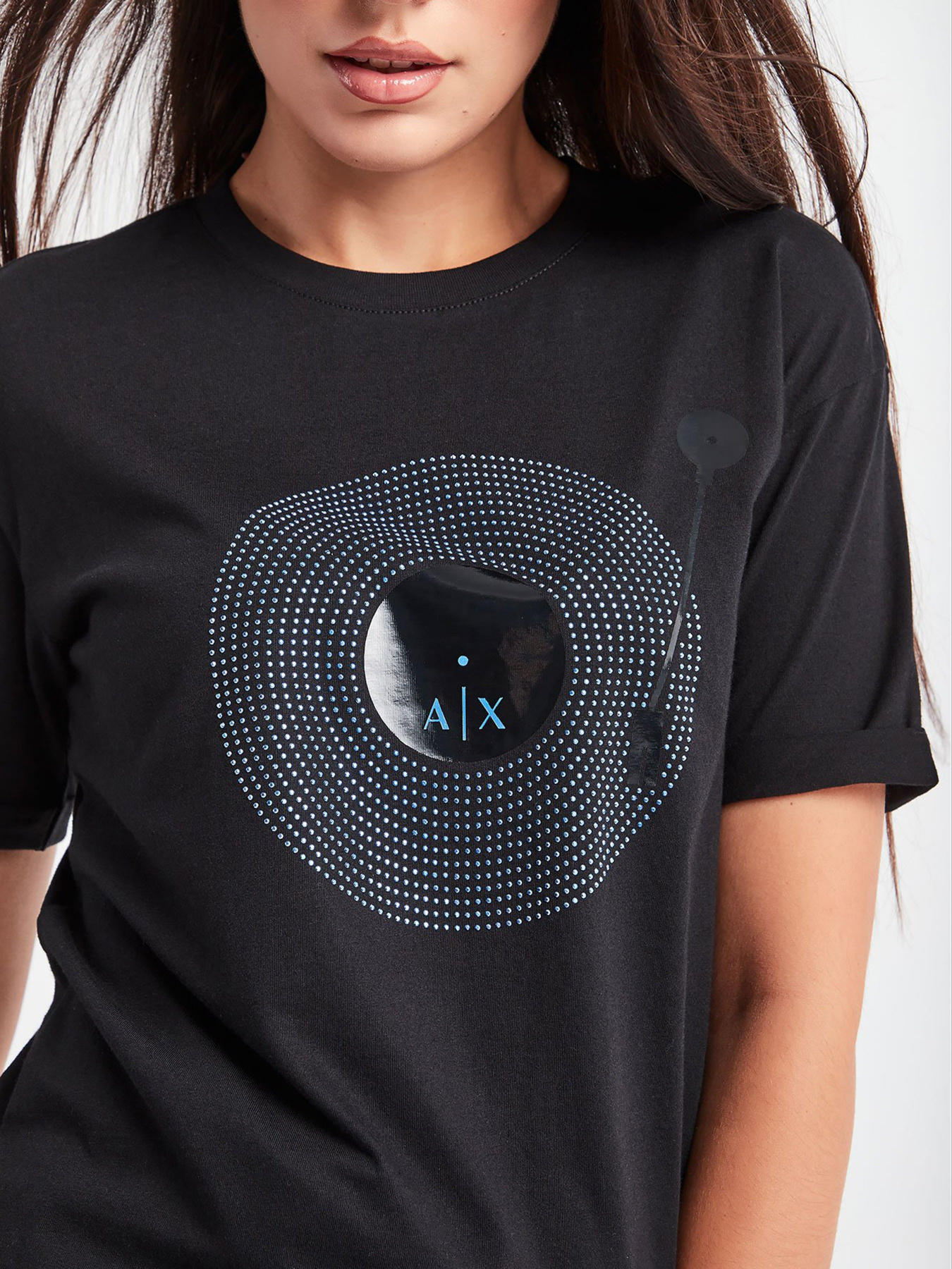 Футболка Armani Exchange модель 6KYTAL-YJW3Z-1200 Фото