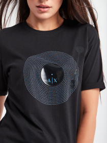 Футболка Armani Exchange модель 6KYTAL-YJW3Z-1200 Фото