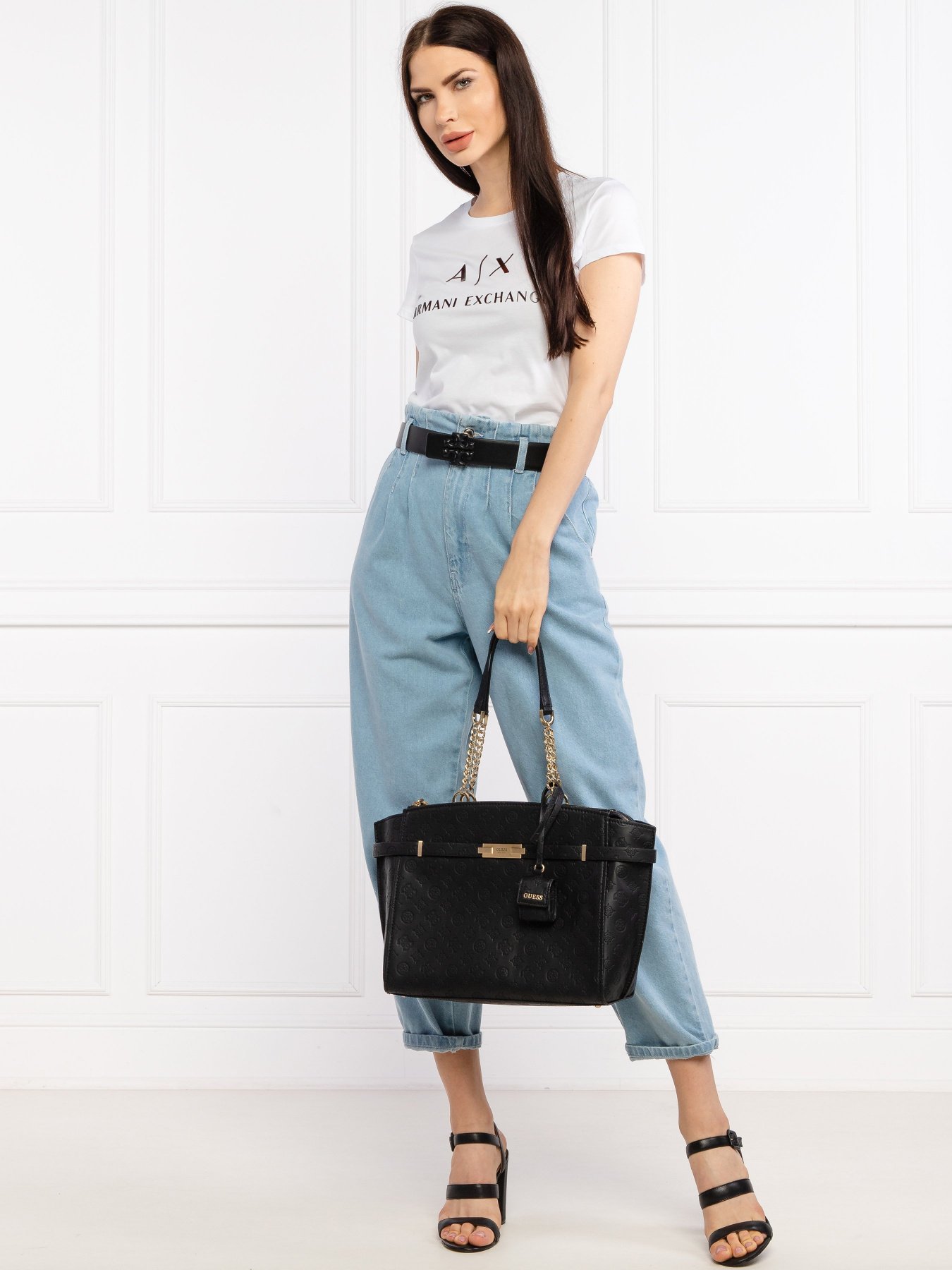 Футболка Armani Exchange модель 6KYTAE-YJ8TZ-1000 Фото