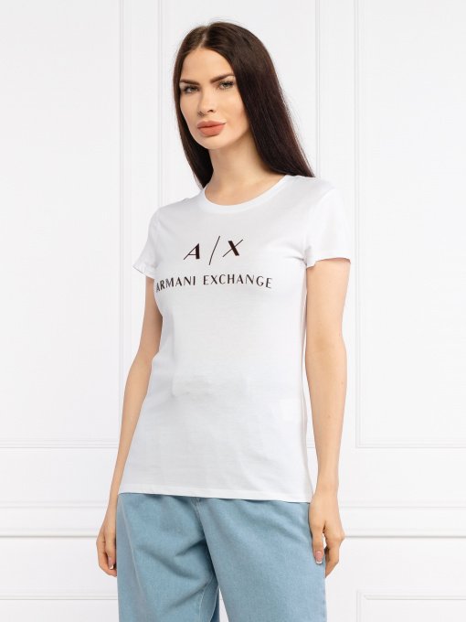 Футболка Armani Exchange модель 6KYTAE-YJ8TZ-1000 Фото
