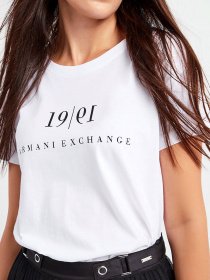 Футболка Armani Exchange модель 6KYTEE-YJ6QZ-1000 Фото