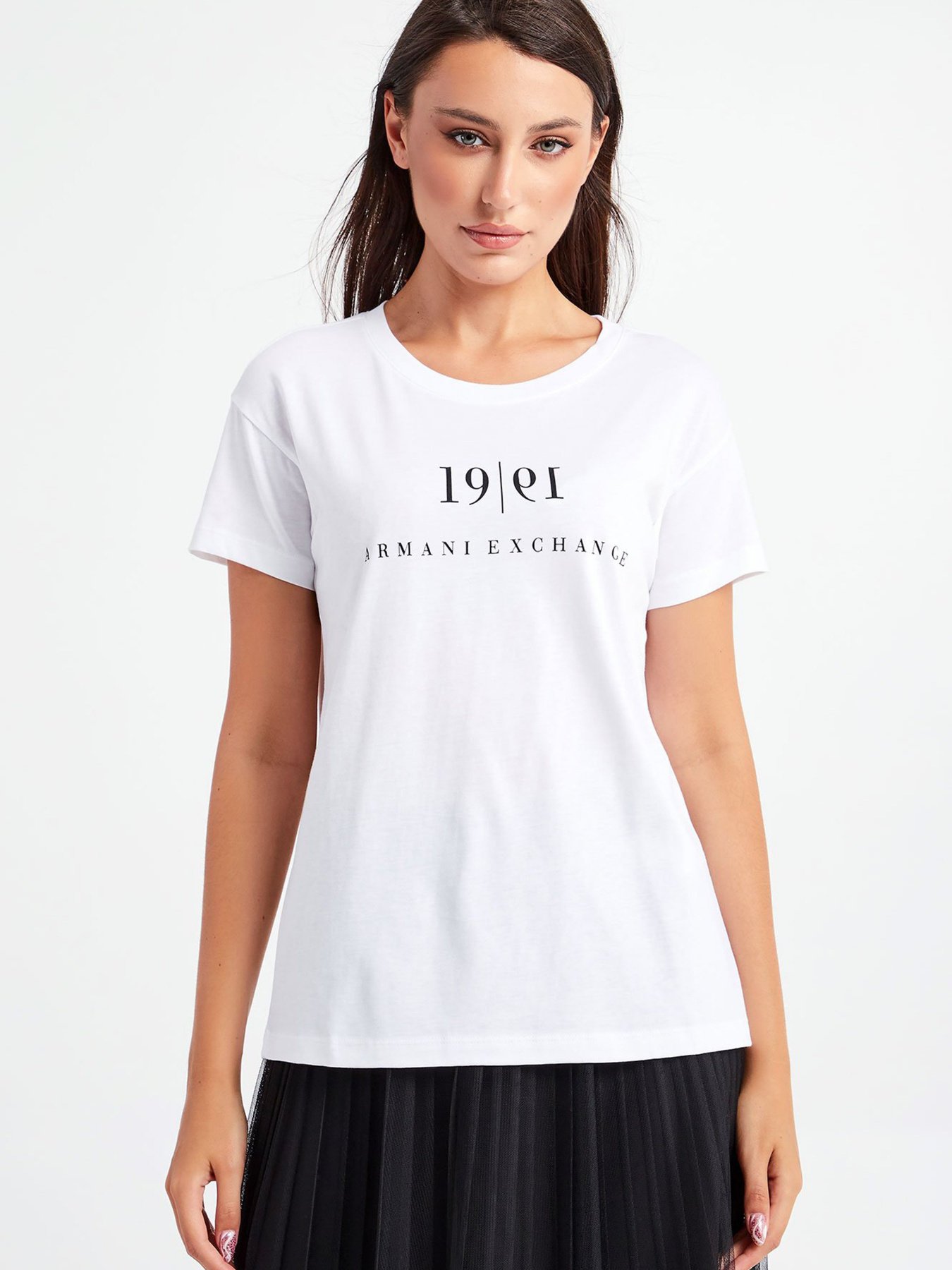 Футболка Armani Exchange модель 6KYTEE-YJ6QZ-1000 Футболка Armani Exchange модель 6KYTEE-YJ6QZ-1000 Фото