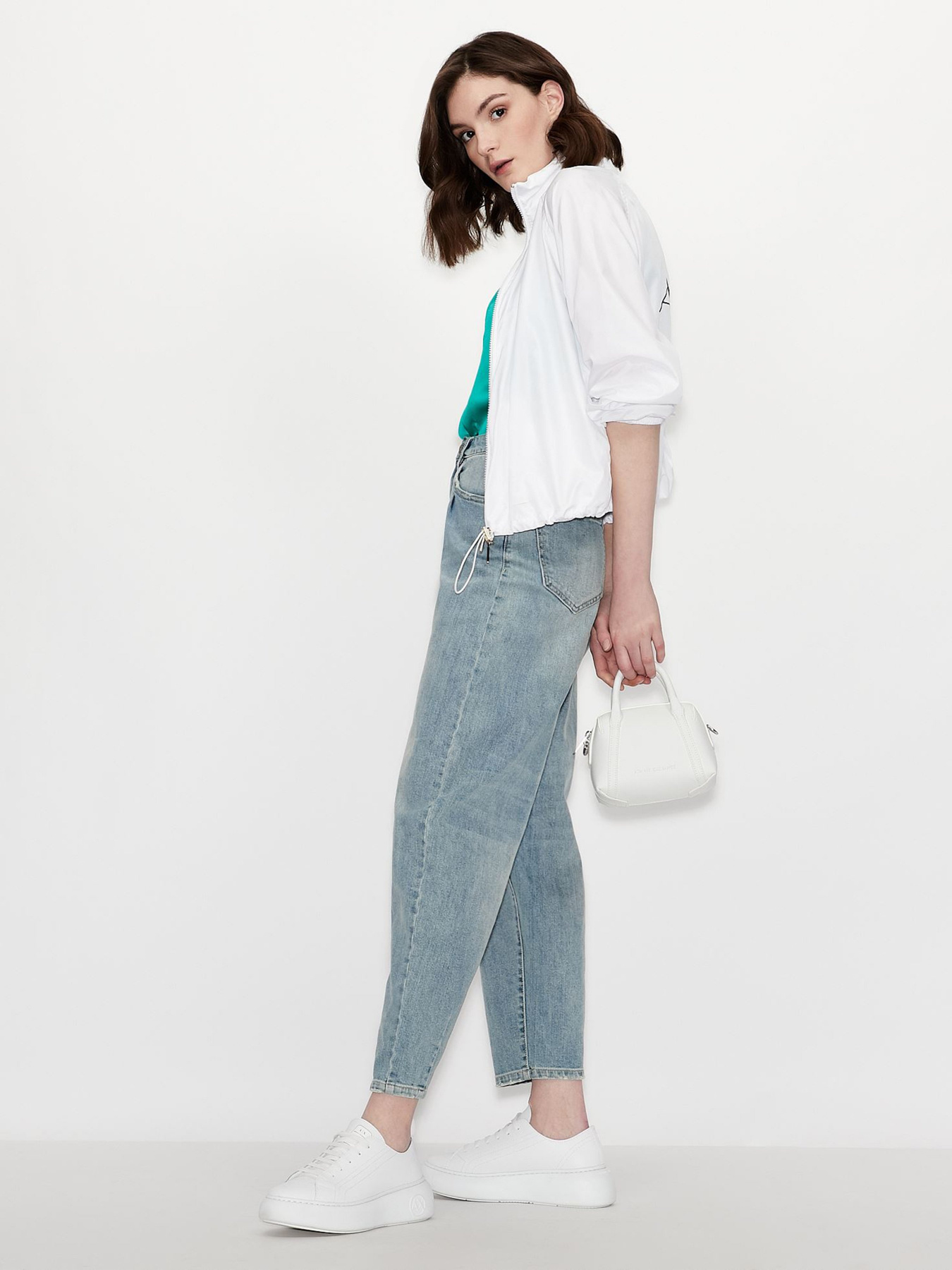 Широкие джинсы Armani Exchange модель 3KYJ72-Y1TEZ-1500 Широкие джинсы Armani Exchange модель 3KYJ72-Y1TEZ-1500 Фото