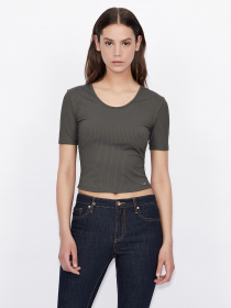 Топ Armani Exchange модель 3KYMEH-YJ2PZ-1960 Топ Armani Exchange модель 3KYMEH-YJ2PZ-1960 Фото