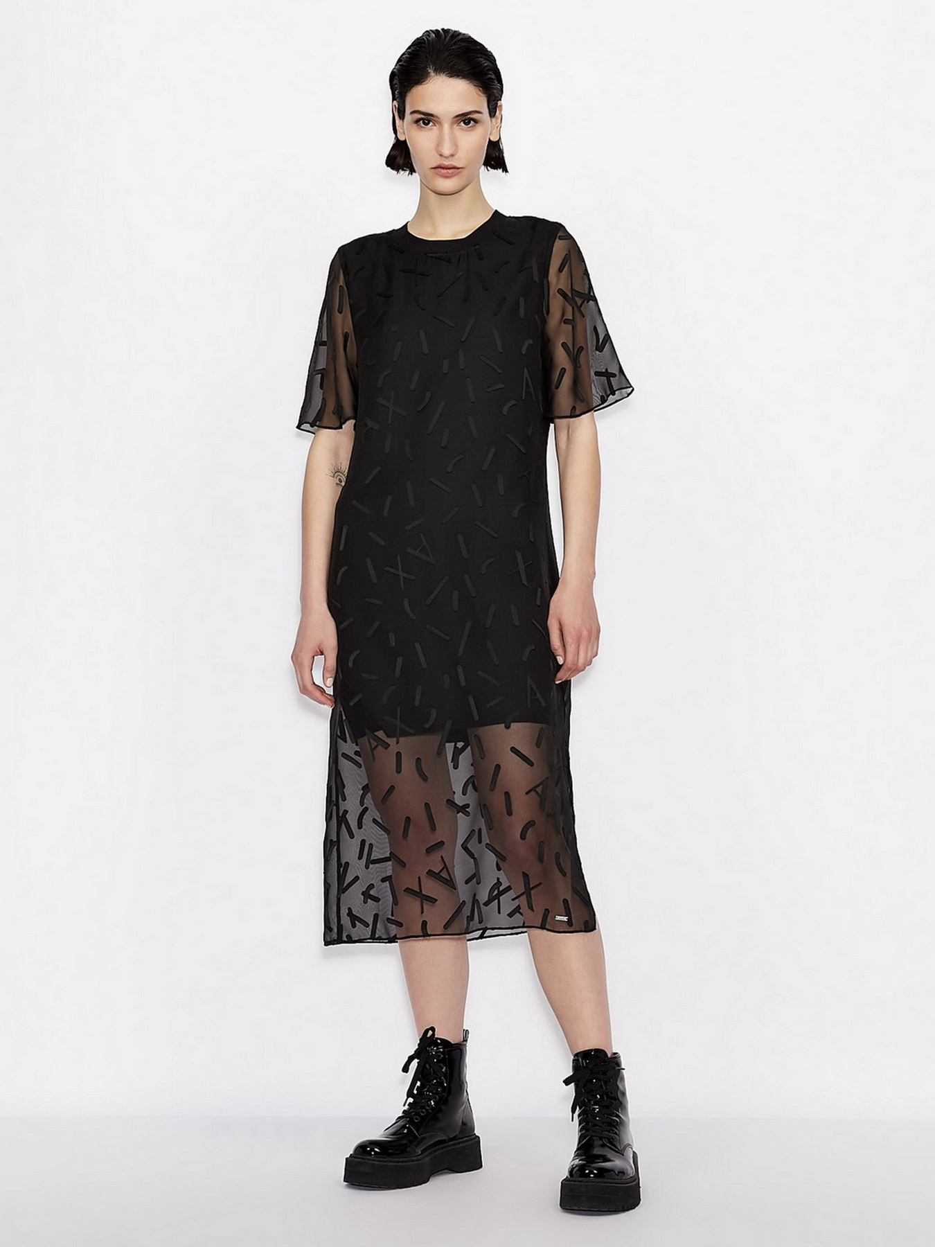 Сукня міді Armani Exchange модель 6KYA09-YNVTZ-1200 Фото