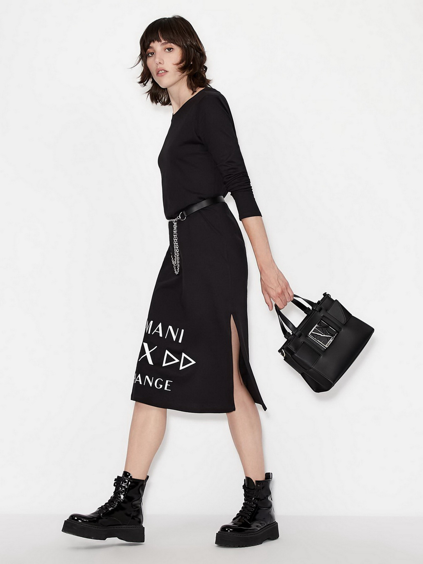 Сукня міді Armani Exchange модель 6KYA70-YJ3RZ-1200 Фото