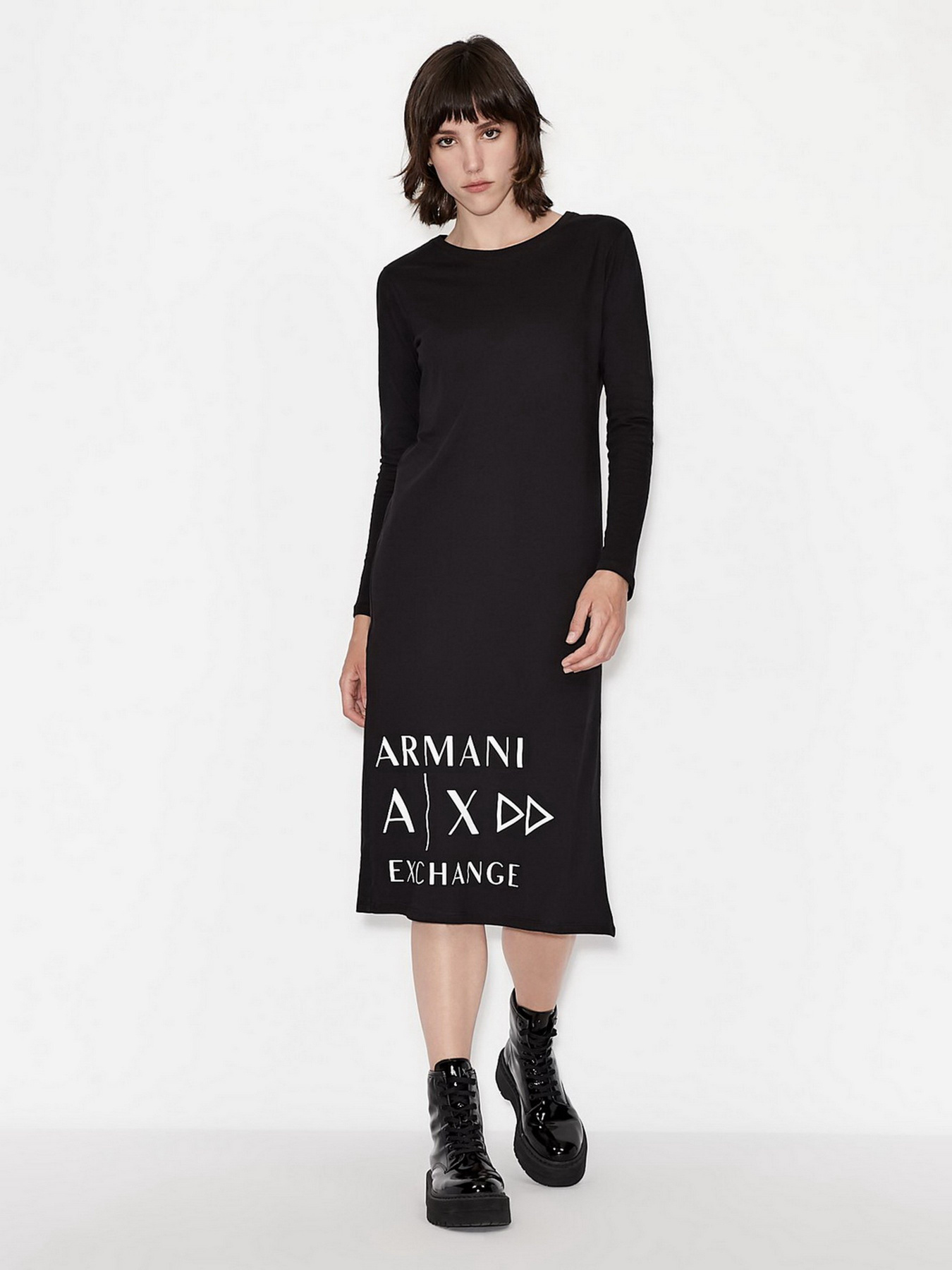 Сукня міді Armani Exchange модель 6KYA70-YJ3RZ-1200 Фото