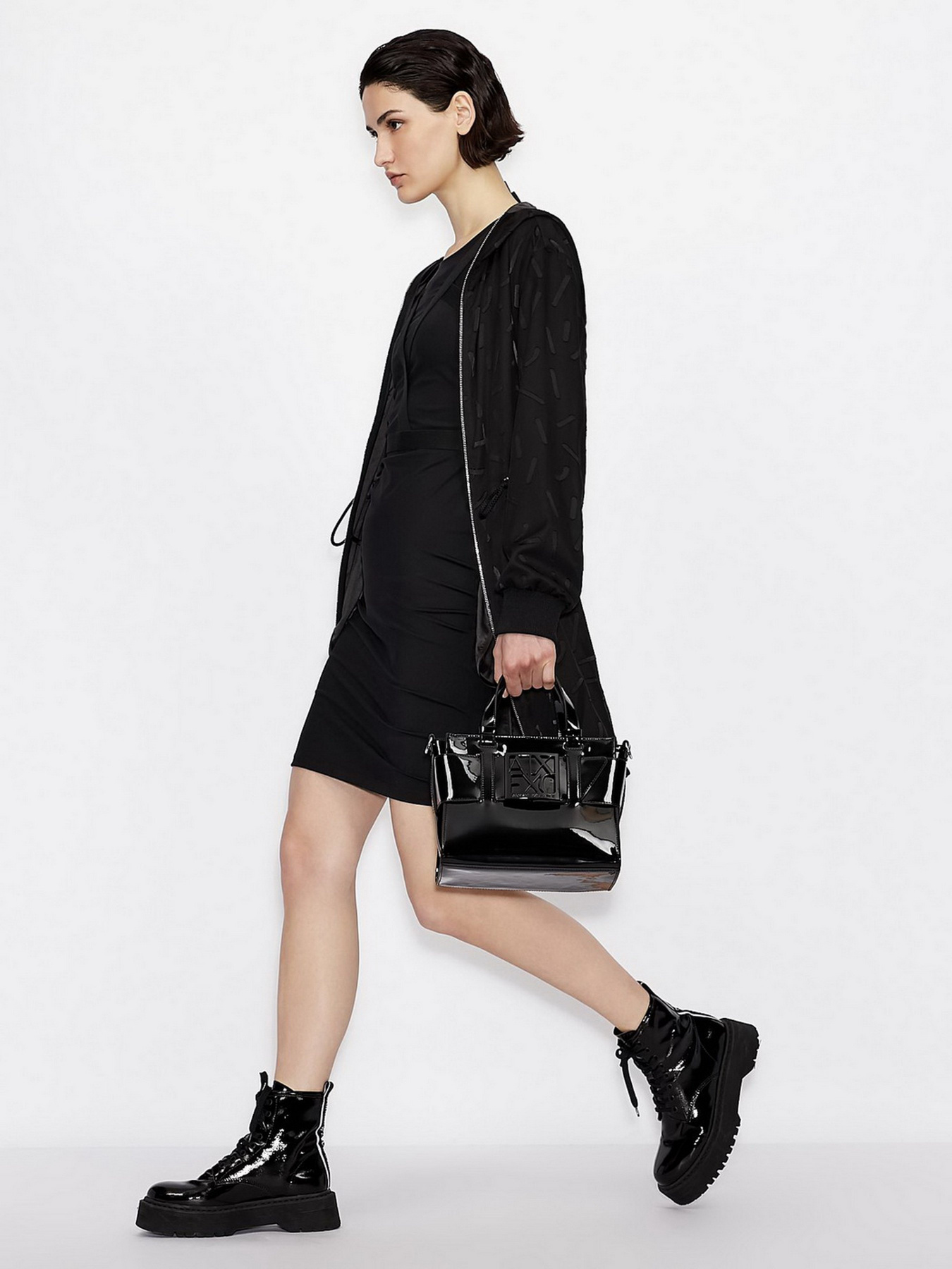 Платье мини Armani Exchange модель 6KYAEA-YJ4RZ-1200 Фото