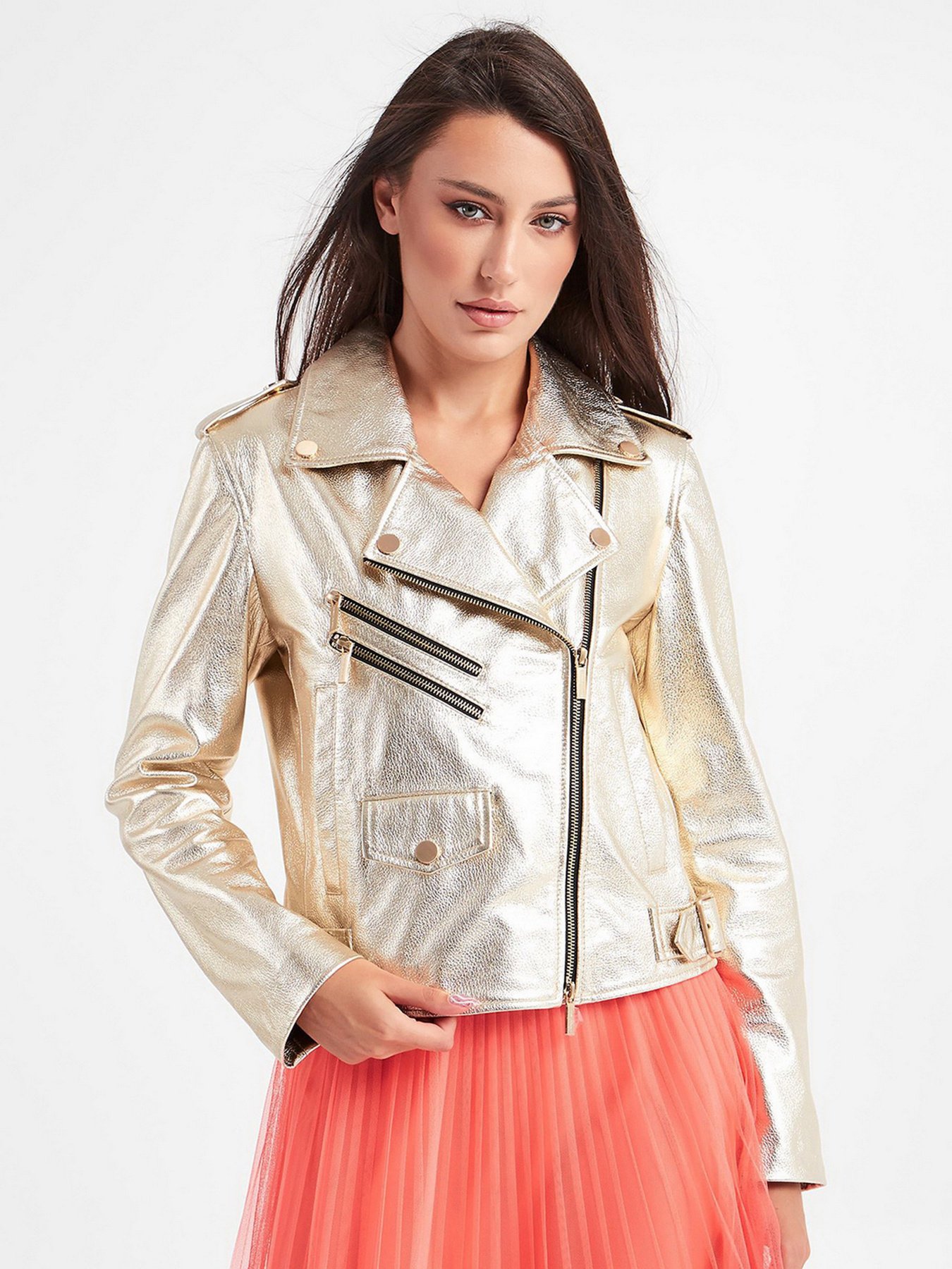 Шкіряна куртка Armani Exchange модель 6KYB50-YLF1Z-1672 Фото