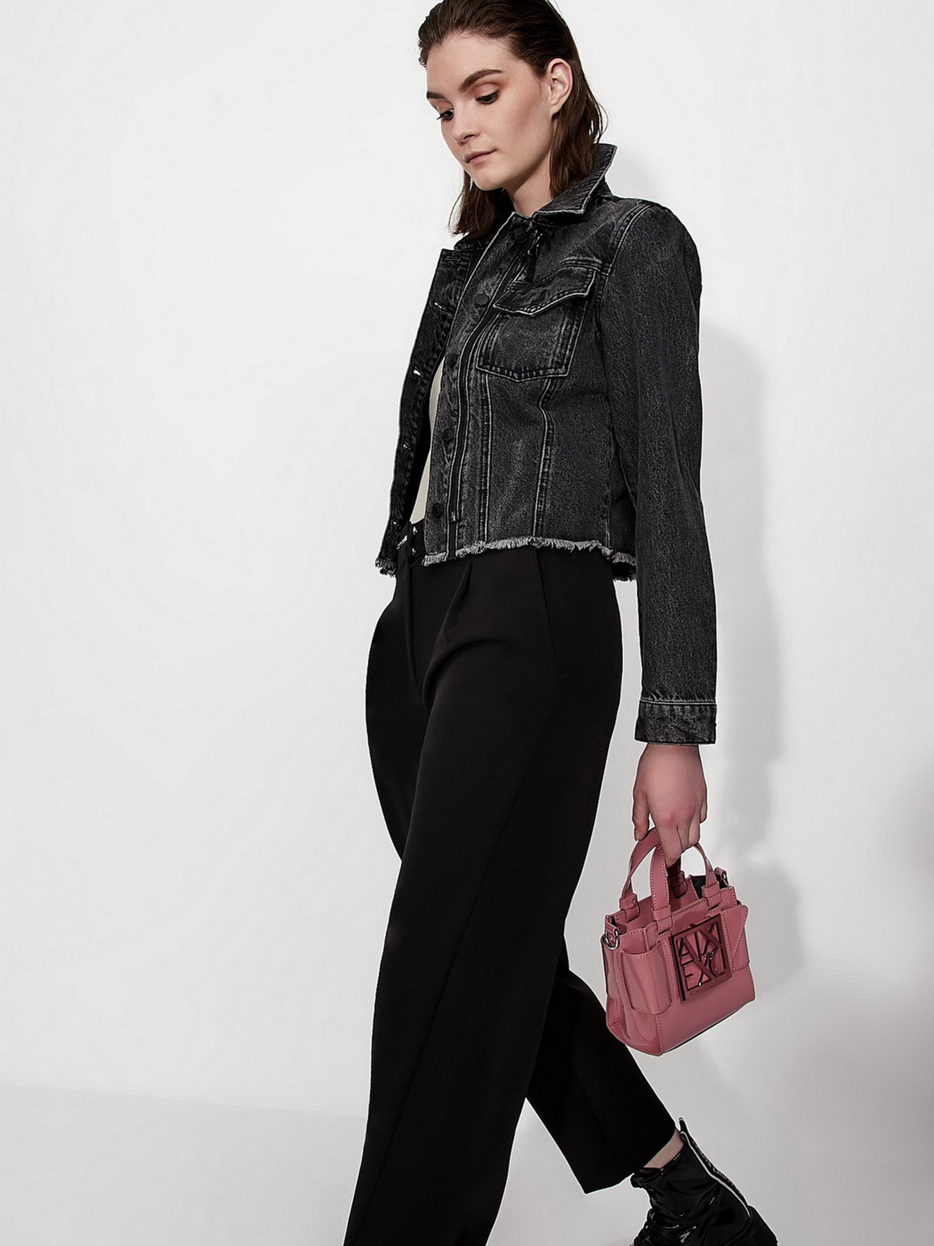 Джинсова куртка Armani Exchange модель 6KYB51-Y1DBZ-0204 Фото