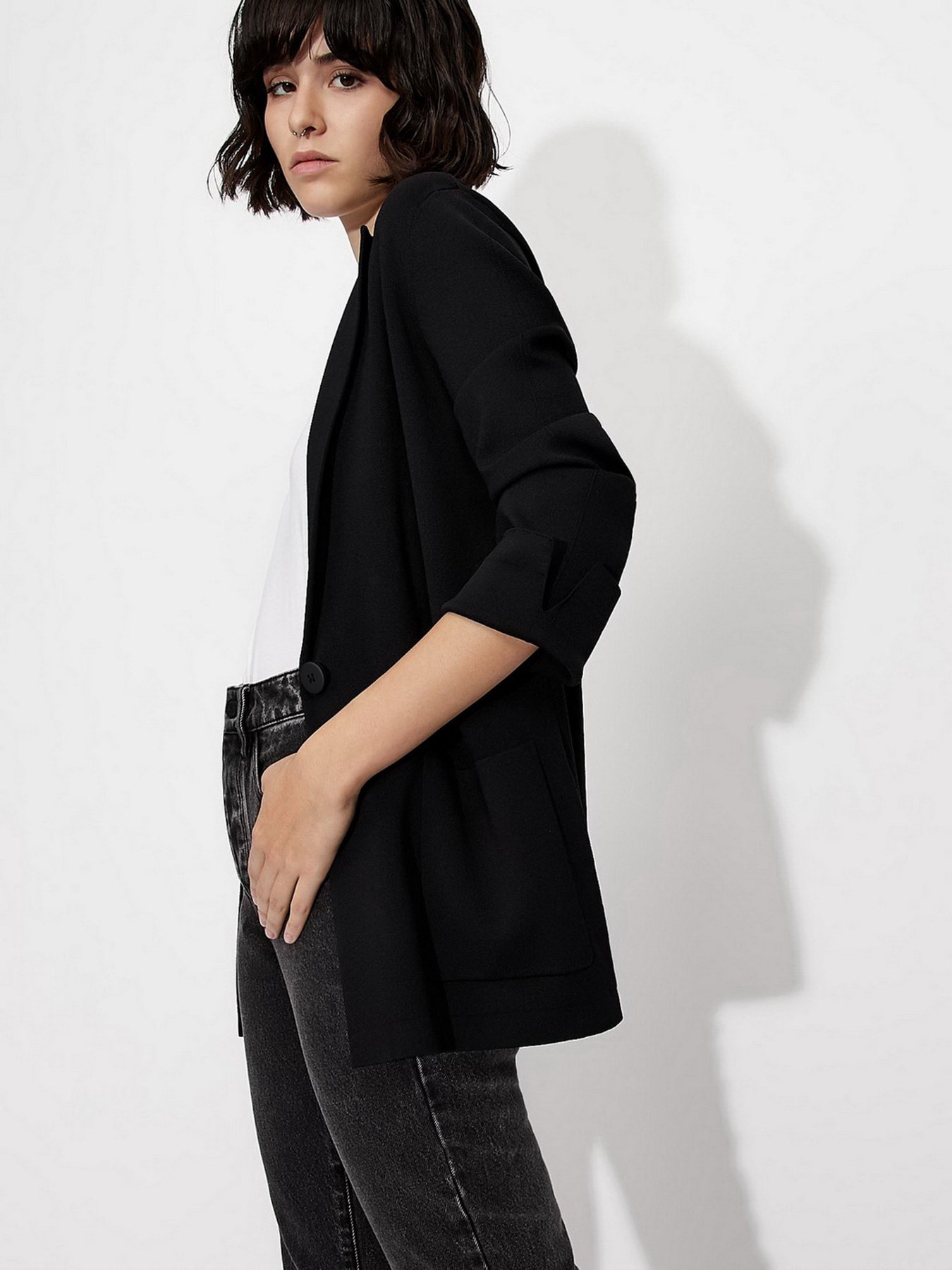 Завужені джинси Armani Exchange модель 6KYJ51-Y1DBZ-0204 Фото