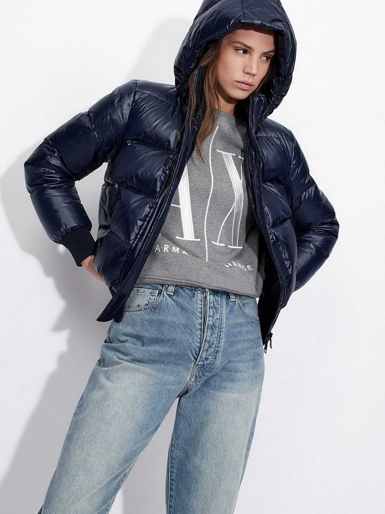 Пуховик Armani Exchange модель 8NYB40-YNYNZ-15AH Фото