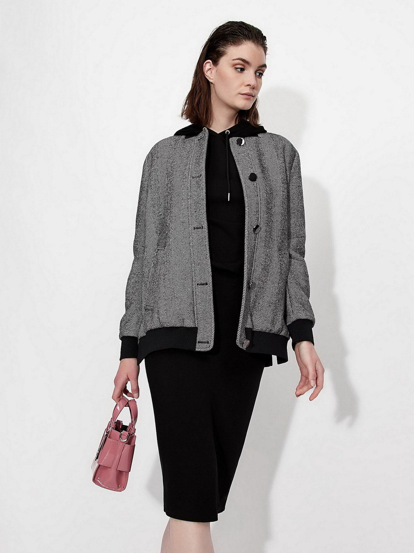 Платье миди Armani Exchange модель 6KYAAB-YJ7RZ-1200 Фото