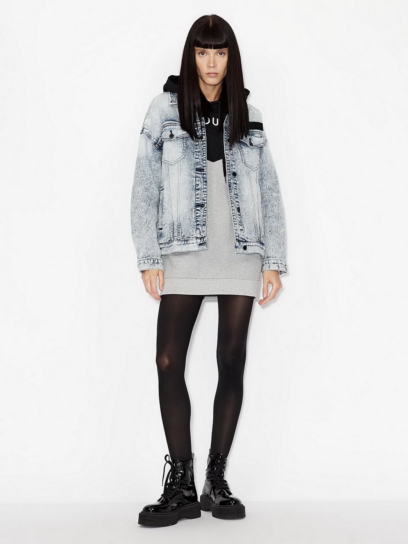 Джинсова куртка Armani Exchange модель 6KYB13-Y1DNZ-1500 Фото