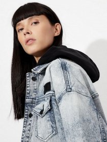 Джинсова куртка Armani Exchange модель 6KYB13-Y1DNZ-1500 Фото