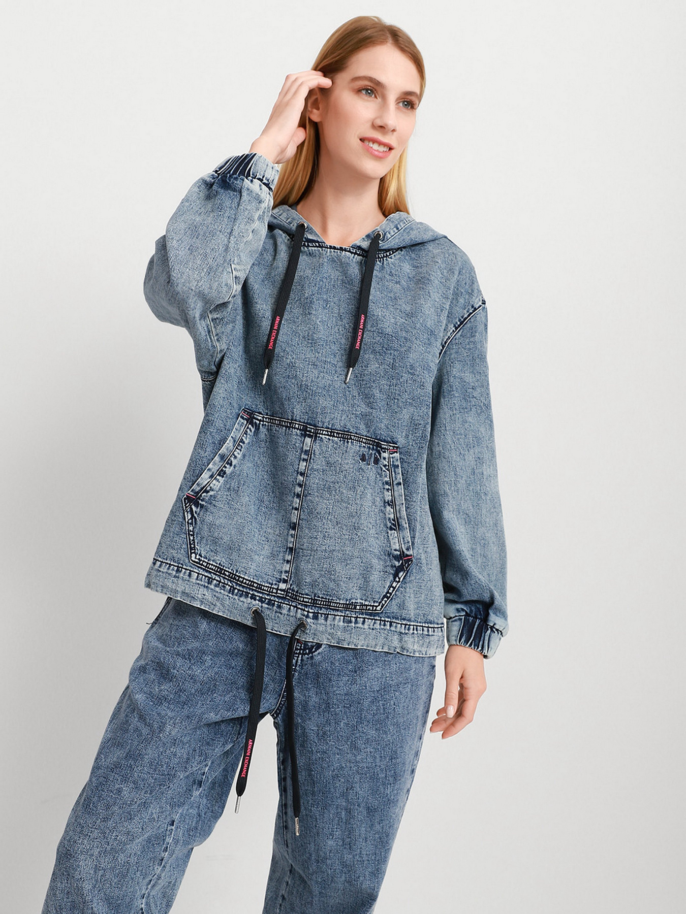 Джинсовая куртка Armani Exchange модель 6KYH35-Y1EDZ-1500 Фото