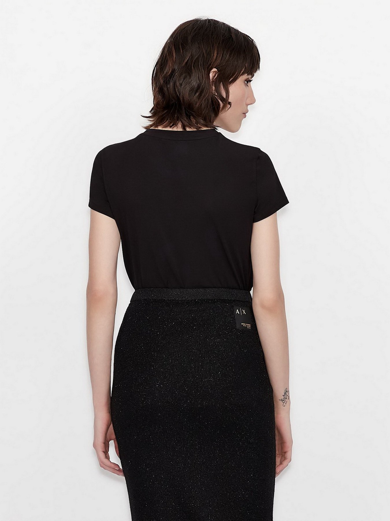 Футболка Armani Exchange модель 6KYTGM-YJC7Z-1200 Фото