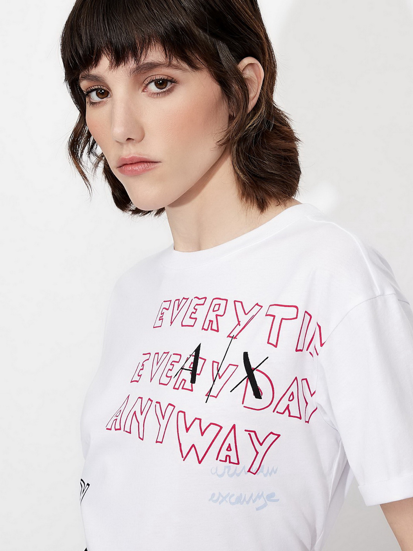 Футболка Armani Exchange модель 6KYTGS-YJG3Z-1000 Фото