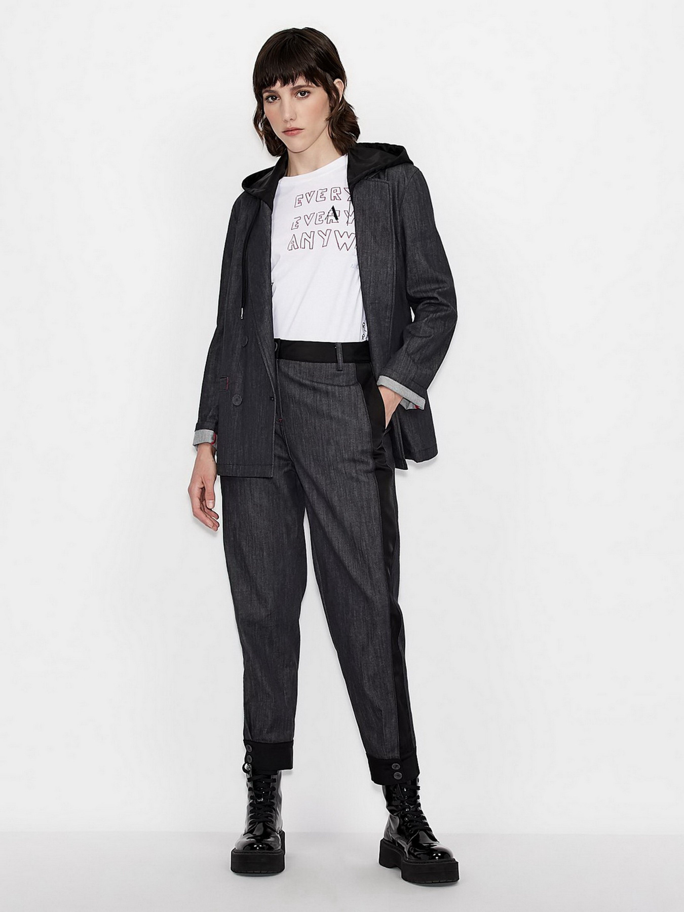 Футболка Armani Exchange модель 6KYTGS-YJG3Z-1000 Фото