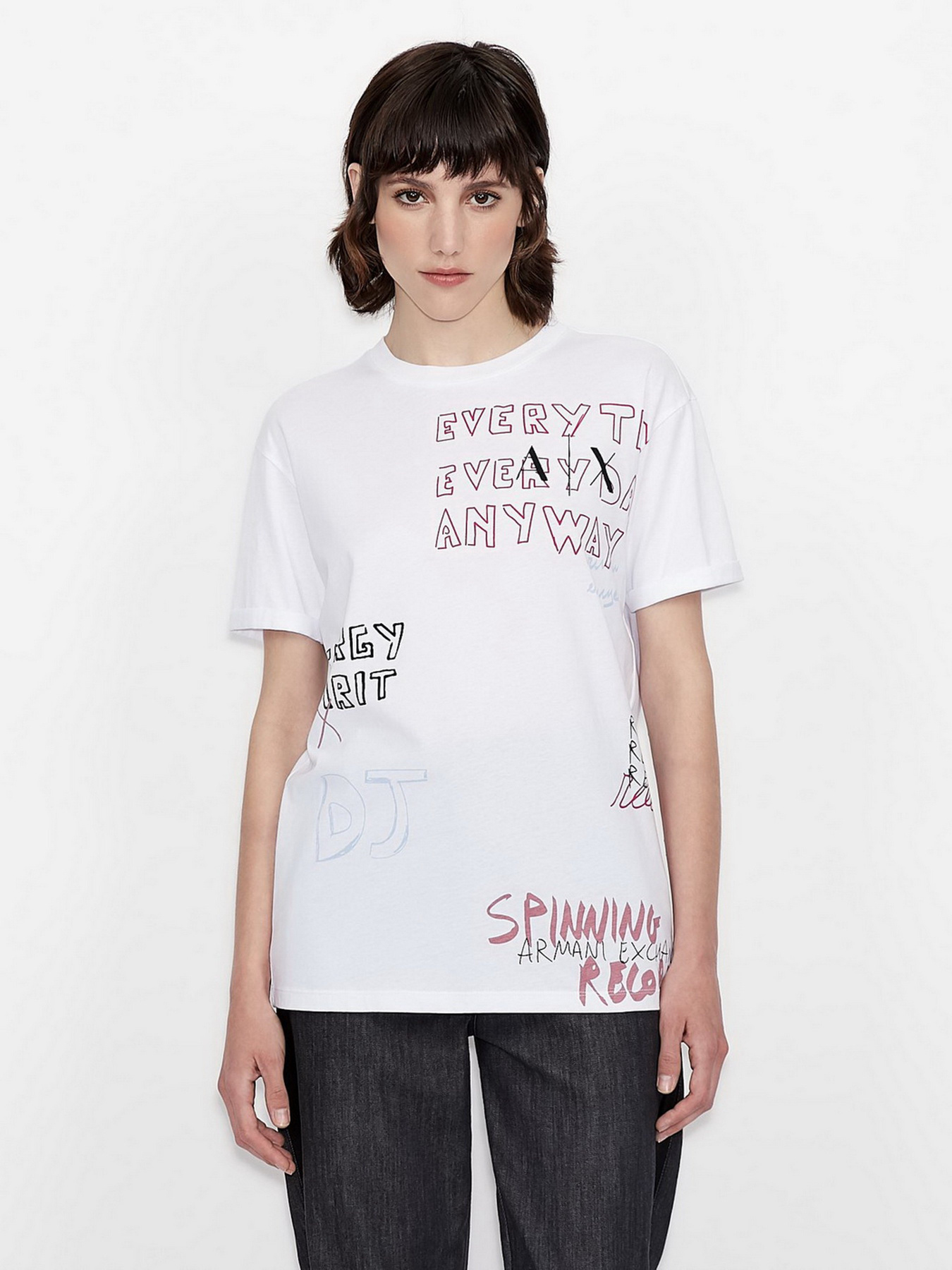 Футболка Armani Exchange модель 6KYTGS-YJG3Z-1000 Фото