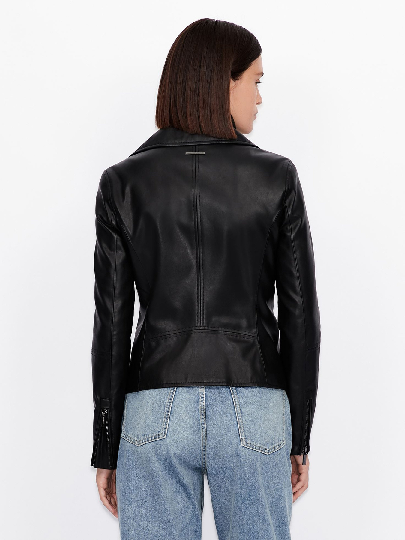 Шкіряна куртка Armani Exchange Core модель 8NYB13-YNVLZ-1200 Фото