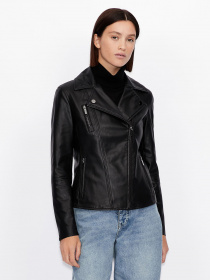 Шкіряна куртка Armani Exchange Core модель 8NYB13-YNVLZ-1200 Фото