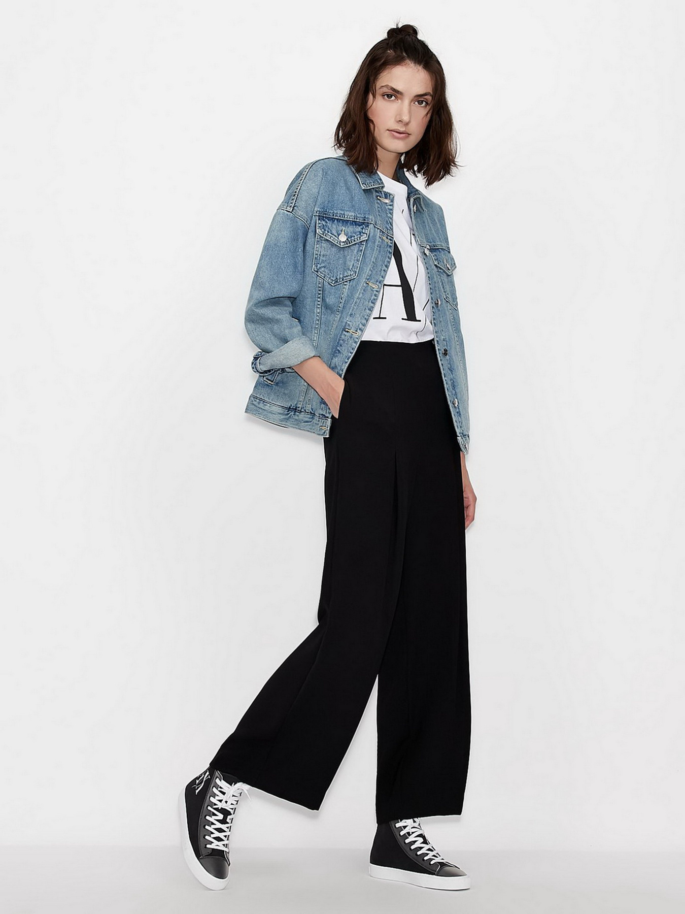 Джинсовая куртка Armani Exchange модель 8NYB30-Y2AAZ-150A Фото