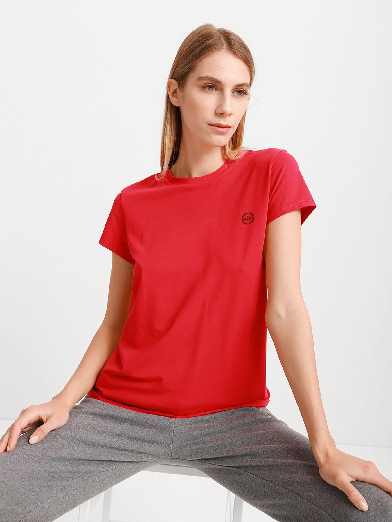 Футболки і поло Armani Exchange модель 8NYT74-Y8C7Z-1492 Фото