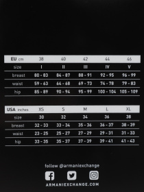 Бюстгальтер Armani Exchange модель 947004-1A502-04271 Фото