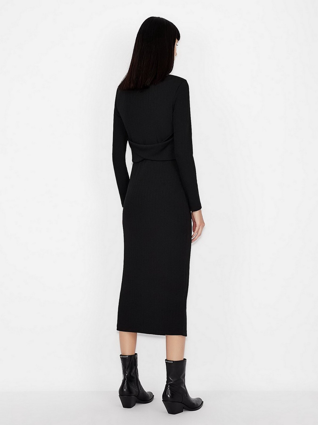 Сукня міді Armani Exchange модель 6KYABG-YJ4SZ-1200 Фото