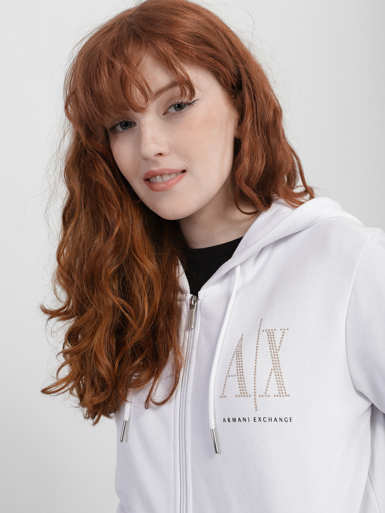 Кофта Armani Exchange модель 8NYM21-YJ68Z-1000 Кофта Armani Exchange модель 8NYM21-YJ68Z-1000 Фото