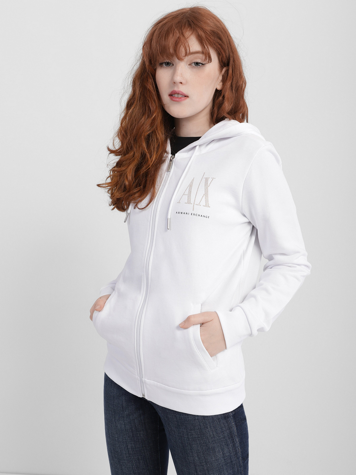 Кофта Armani Exchange модель 8NYM21-YJ68Z-1000 Кофта Armani Exchange модель 8NYM21-YJ68Z-1000 Фото