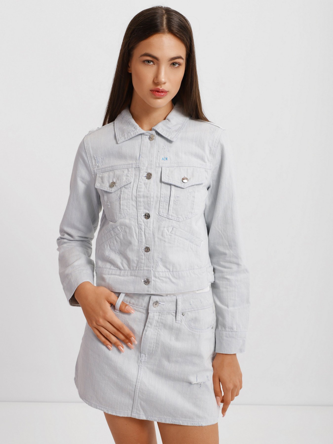 Джинсовая куртка Armani Exchange модель 3LYB16-Y1SAZ-1500 Фото