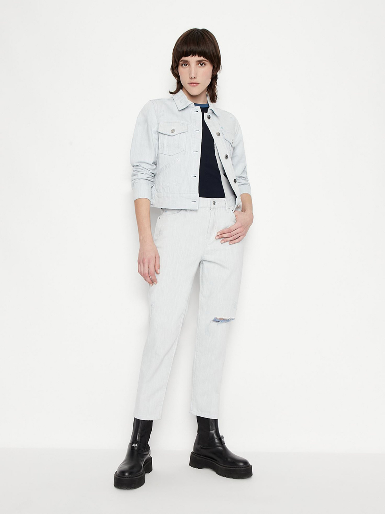 Зауженные джинсы Armani Exchange J16 модель 3LYJ16-Y1SAZ-1500 Фото