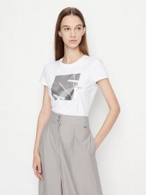 Футболка Armani Exchange модель 3LYTKB-YJ5UZ-1000 Фото