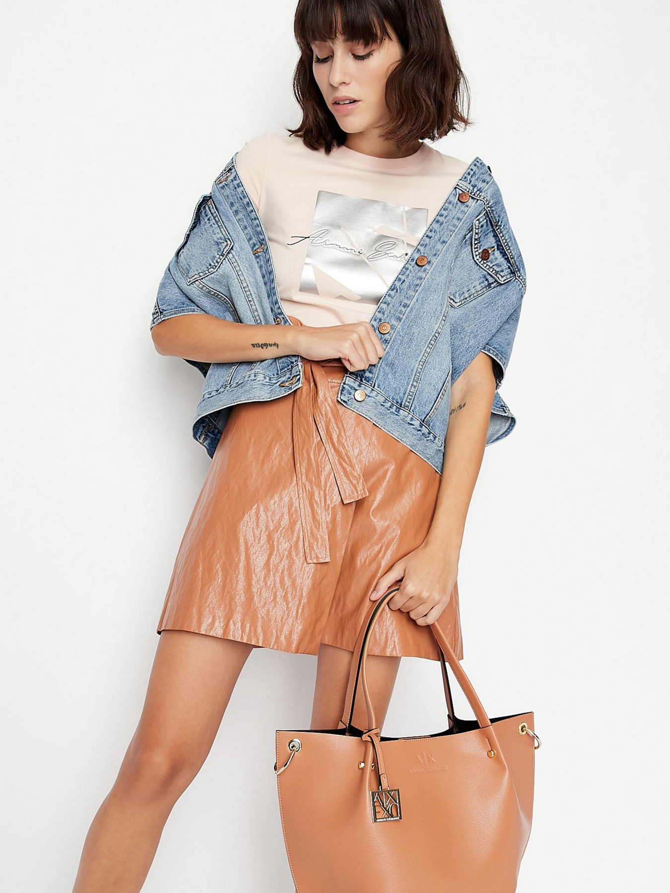 Футболка Armani Exchange модель 3LYTKB-YJ5UZ-14AA Фото