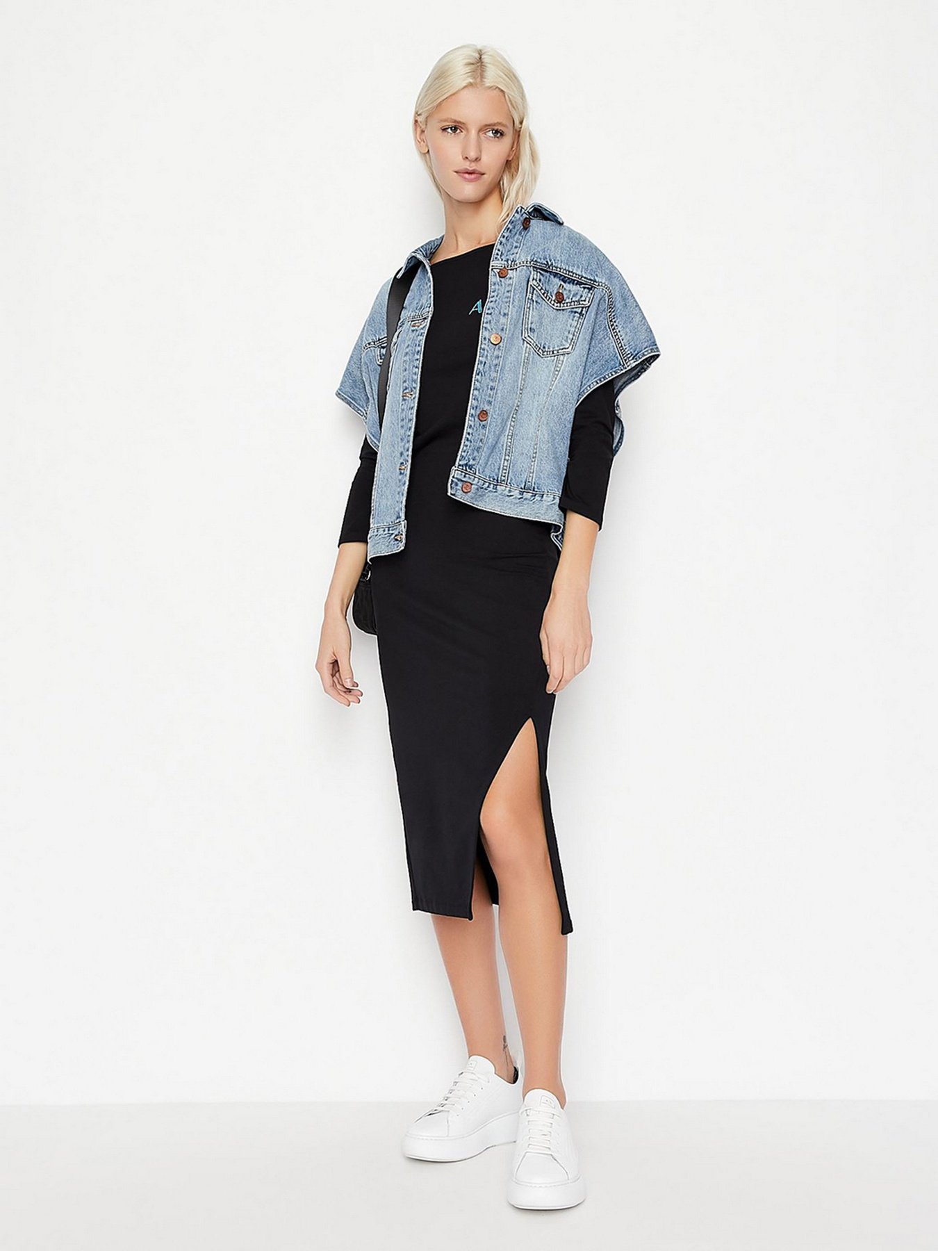 Платье миди Armani Exchange модель 3LYAAW-YJ1WZ-1200 Фото