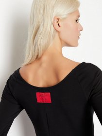 Сукня міді Armani Exchange модель 3LYAAW-YJ1WZ-1200 Сукня міді Armani Exchange модель 3LYAAW-YJ1WZ-1200 Фото