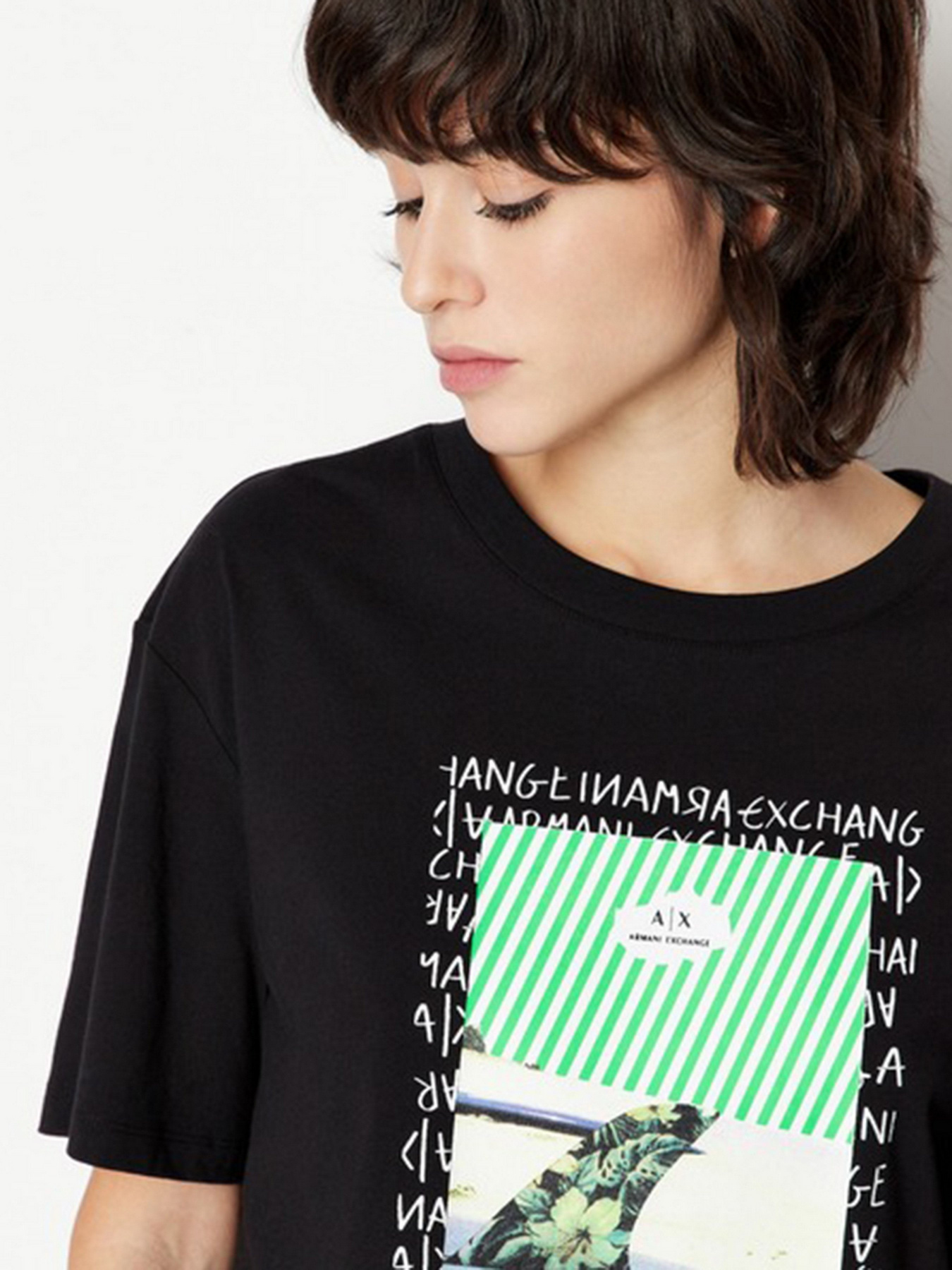 Футболка Armani Exchange модель 3LYT18-YJ8TZ-1200 Фото