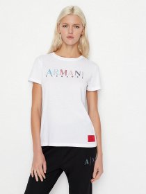 Футболка Armani Exchange модель 3LYT66-YJ8QZ-1000 Фото