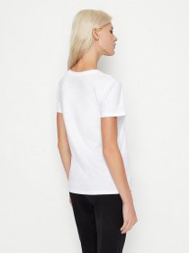 Футболка Armani Exchange модель 3LYT66-YJ8QZ-1000 Футболка Armani Exchange модель 3LYT66-YJ8QZ-1000 Фото