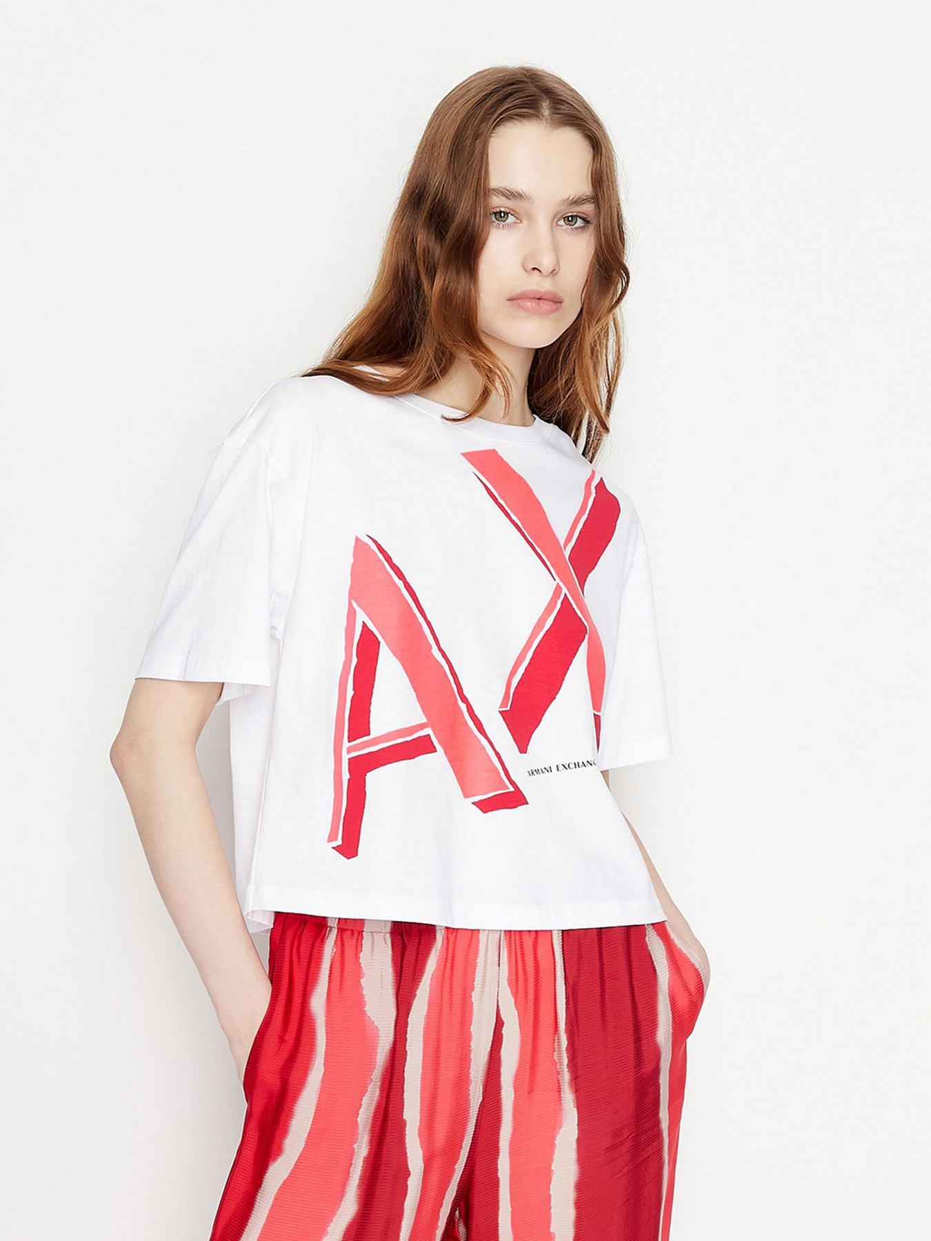 Футболка Armani Exchange модель 3LYTKQ-YJ6QZ-1000 Футболка Armani Exchange модель 3LYTKQ-YJ6QZ-1000 Фото