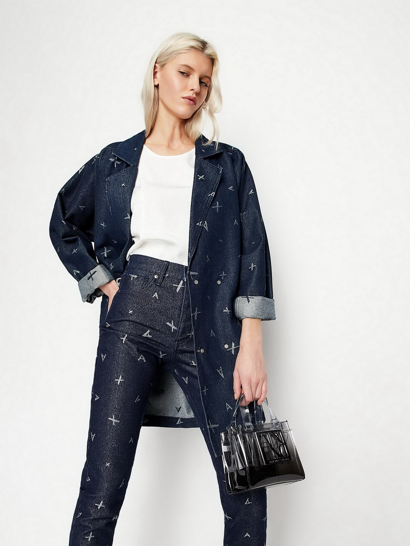 Прямые джинсы Armani Exchange J51 модель 3LYJ51-Y1SMZ-1500 Фото